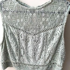 Mint Green Xhilaration Top.